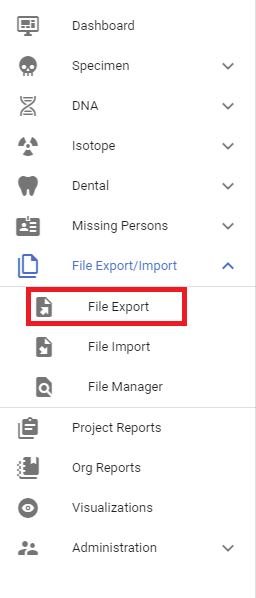 Navigate File Export