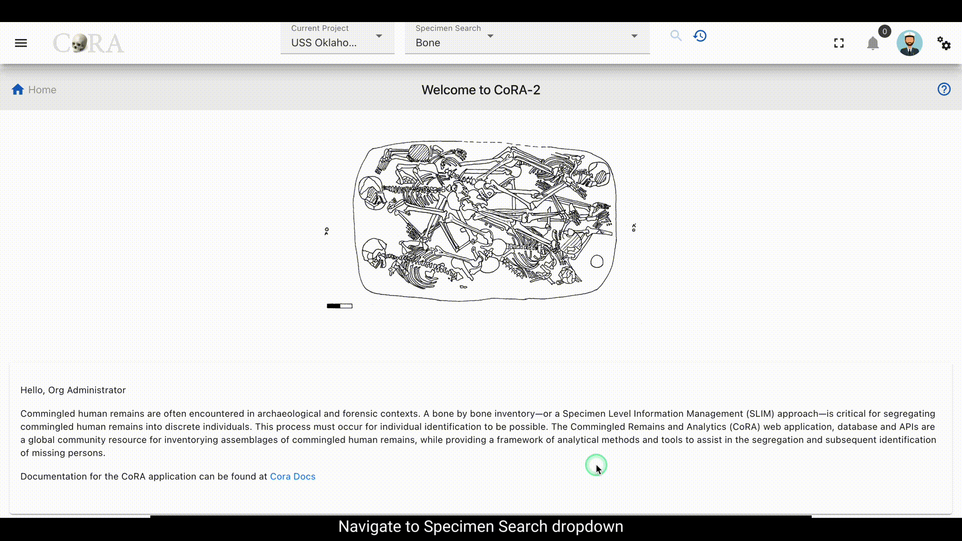 specimen search by tag