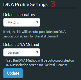 settingsDNA