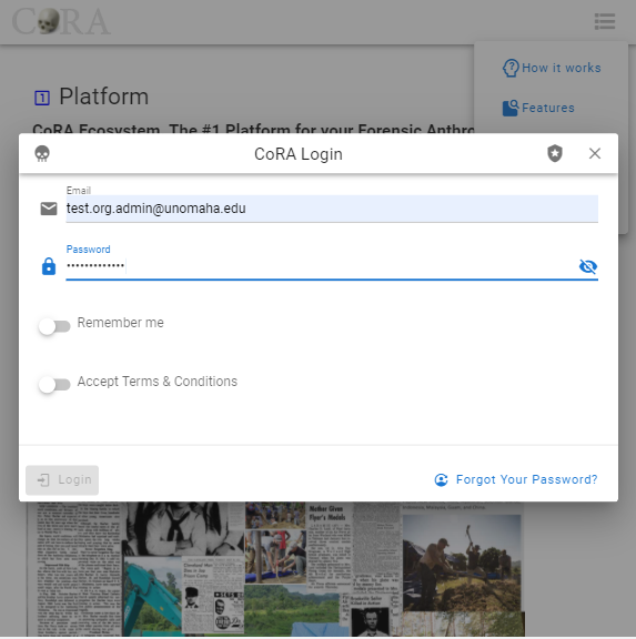 Login Tablet View2