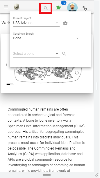 Searching MobileL View